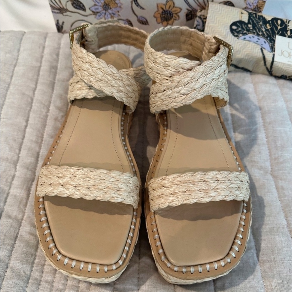 Braided Tan Sandals